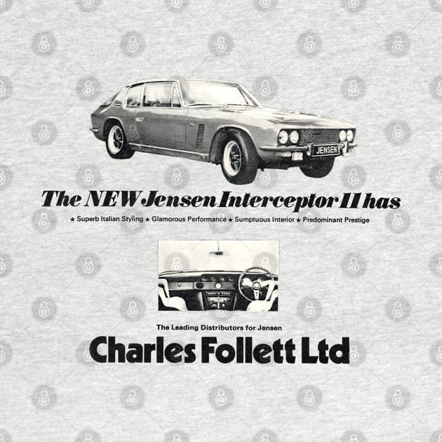 JENSEN INTERCEPTOR - advert by Throwback Motors